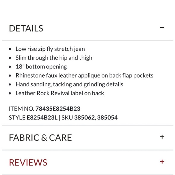 Rock Revival Elaina Boot Dark Wash Bootcut Jeans. Size 27 - Picture 16 of 16